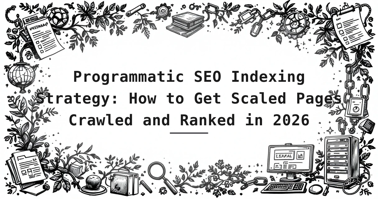 Featured image for: Programmatic SEO Indexing Strategy: How to Get Scaled Pages Crawled and Ranked in 2026