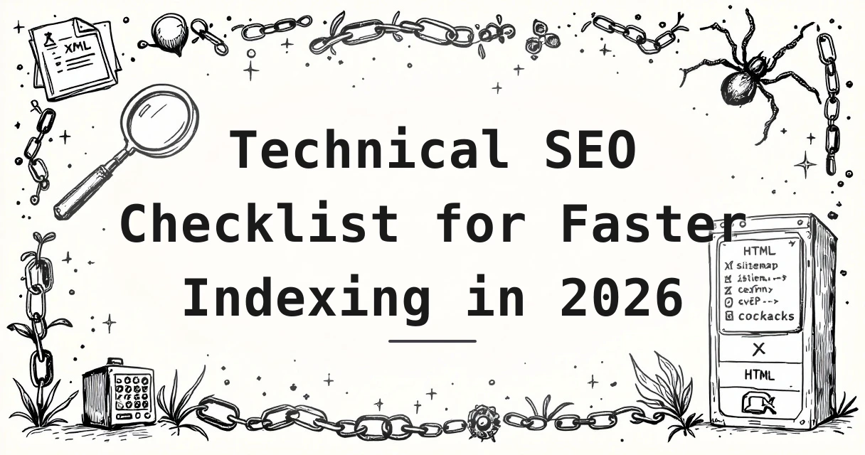 Featured image for: Technical SEO Checklist for Faster Indexing in 2026