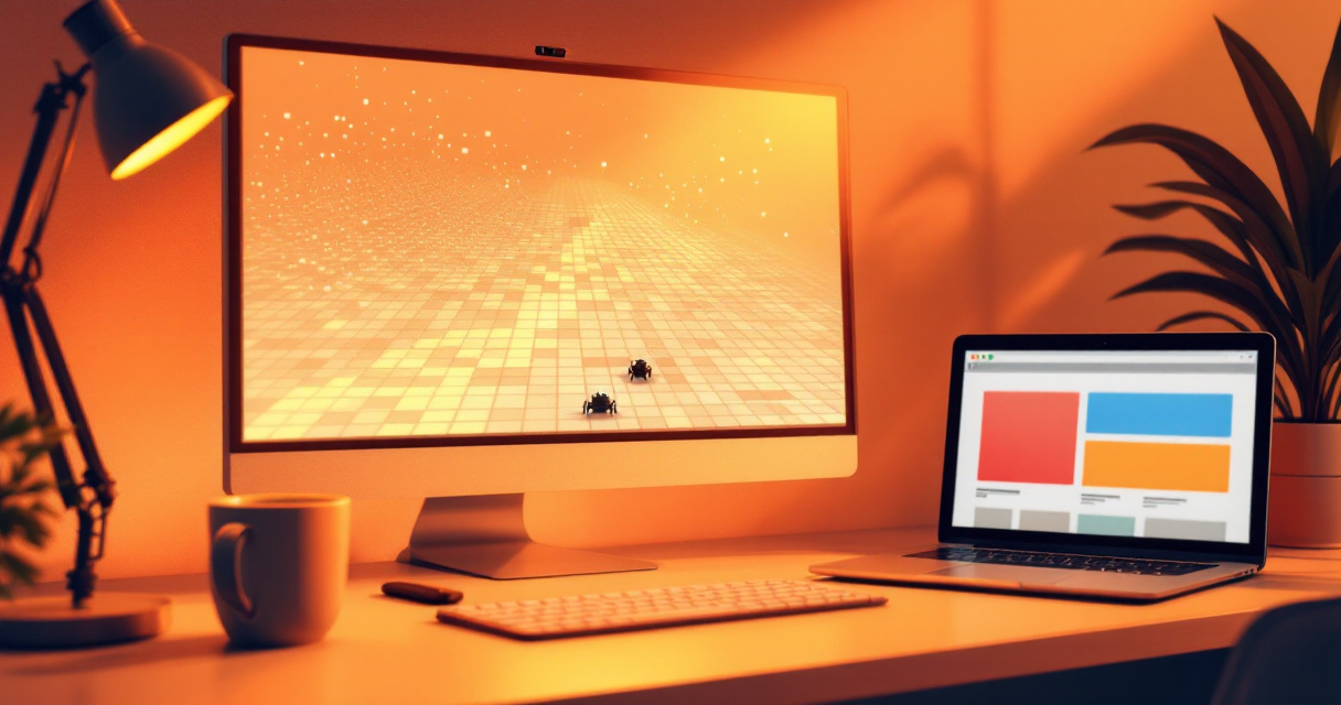 Visual metaphor of limited crawler resources reaching only some website pages in large site structure