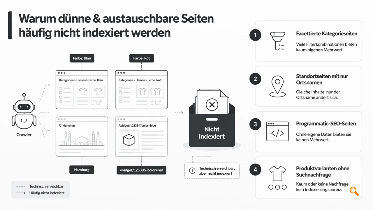 Illustration for Welche Qualitäts- und Duplikatsignale URLs ausbremsen