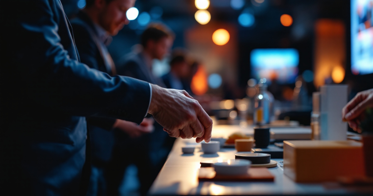 Photographer capturing purposeful brand storytelling moment at a corporate event