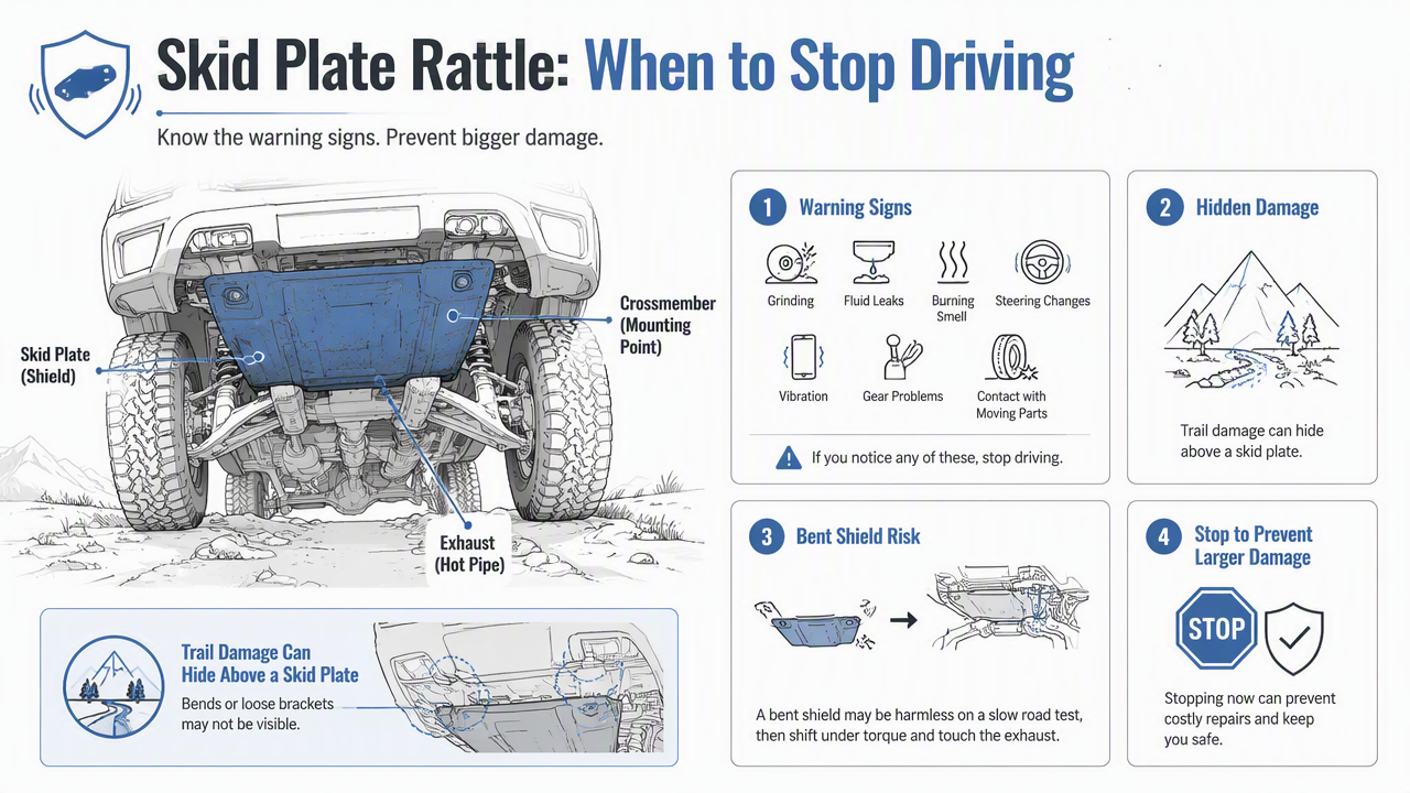 Illustration for When should you stop driving and get help?