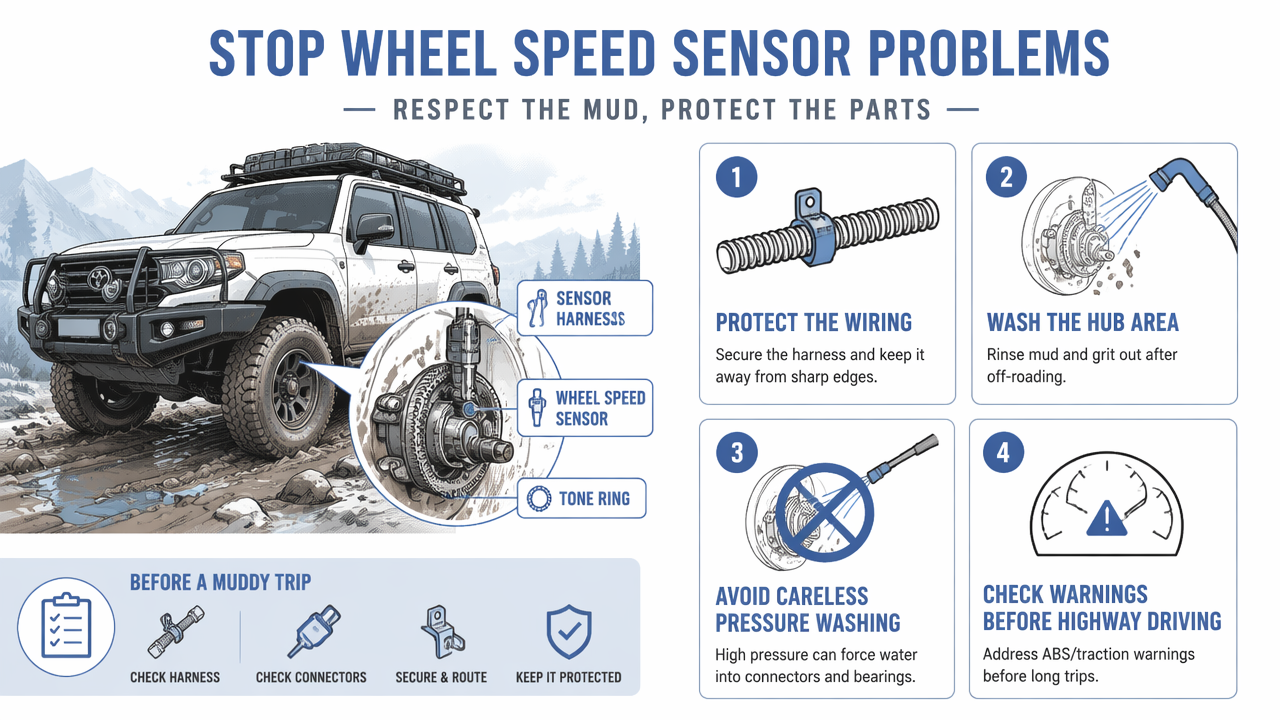 Illustration for What should you do before the next mud trail?