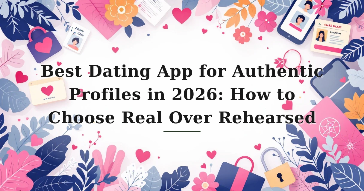 Featured image for: Best Dating App for Authentic Profiles in 2026: How to Choose Real Over Rehearsed
