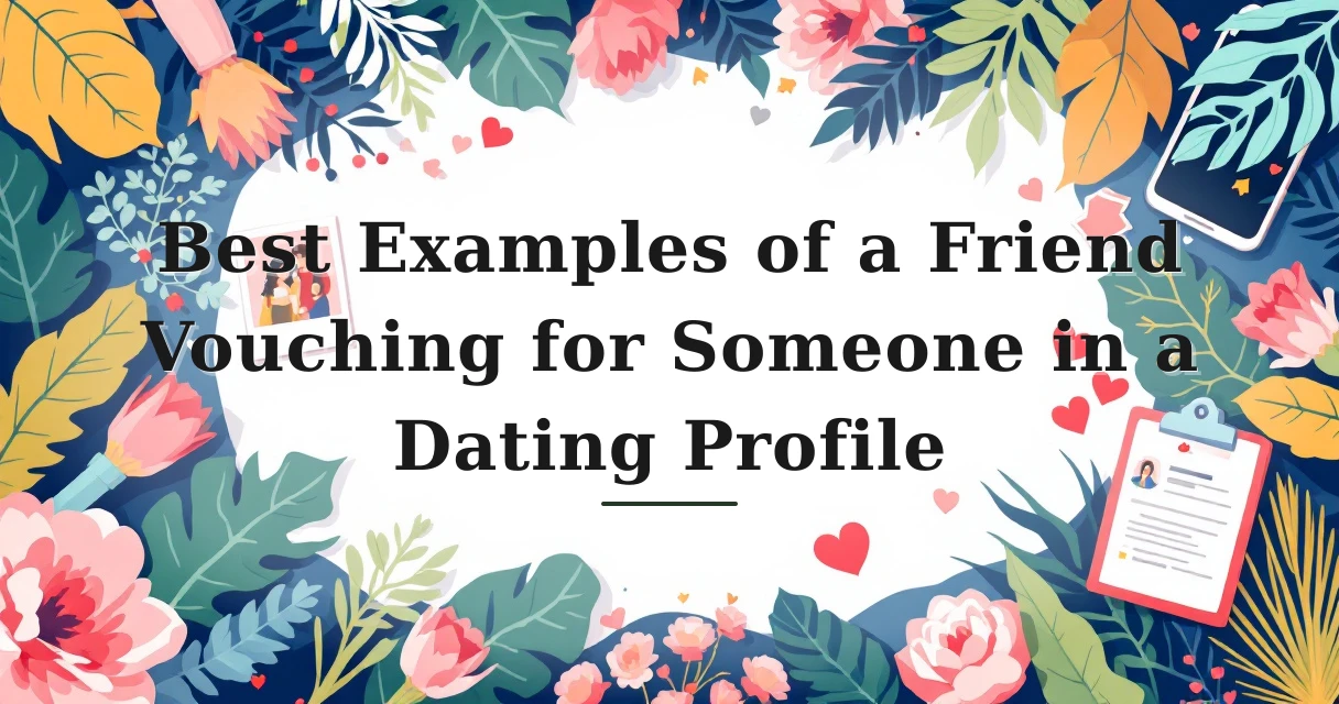 Featured image for: Best Examples of a Friend Vouching for Someone in a Dating Profile