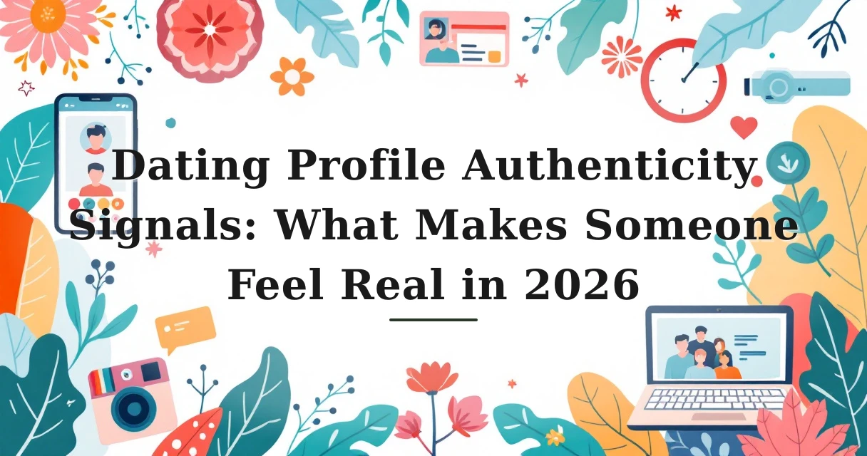 Featured image for: Dating Profile Authenticity Signals: What Makes Someone Feel Real in 2026
