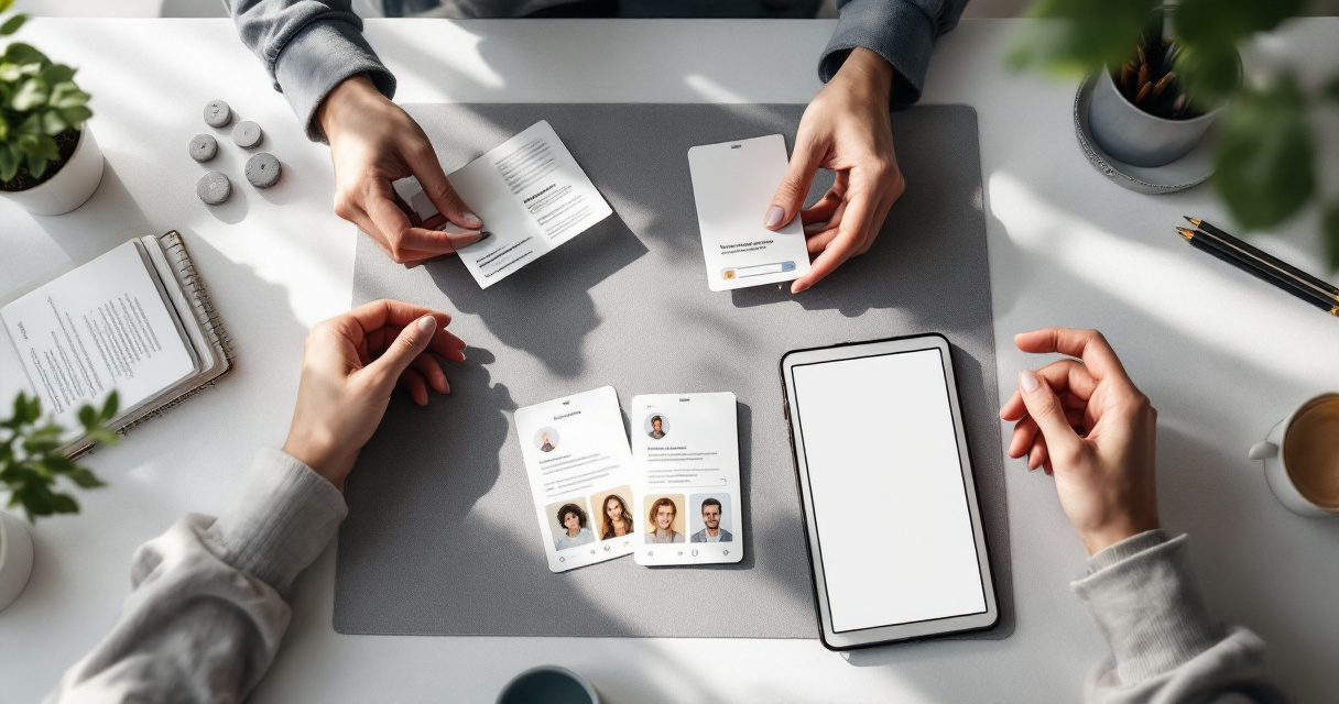 Product team organizing dating profile verification and friend-backed authenticity signals
