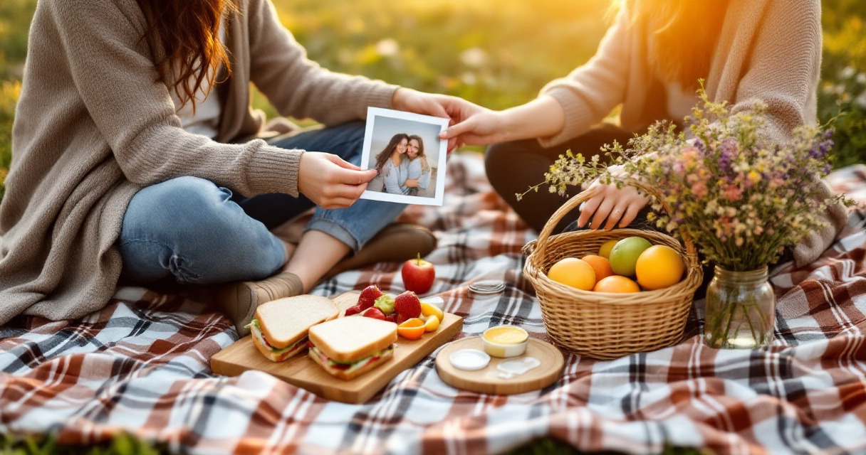 Affordable picnic date focused on conversation and shared moments in a city park