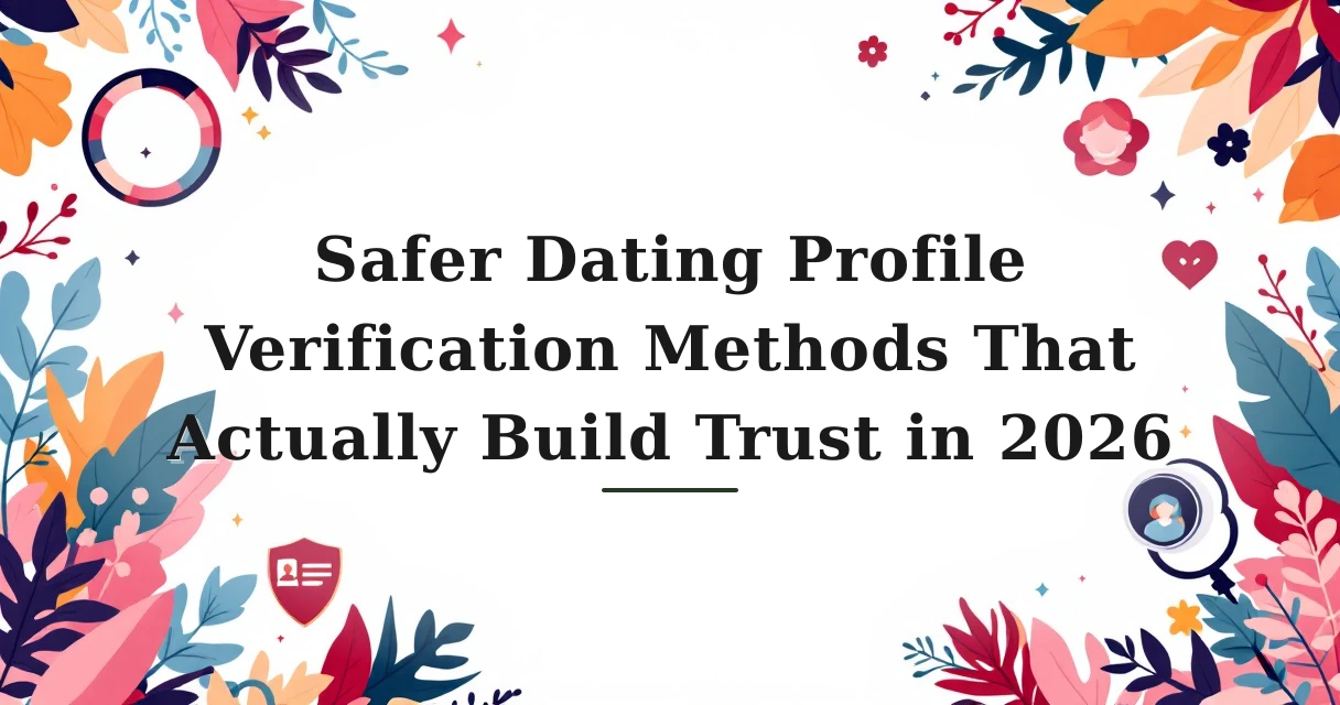 Featured image for: Safer Dating Profile Verification Methods That Actually Build Trust in 2026