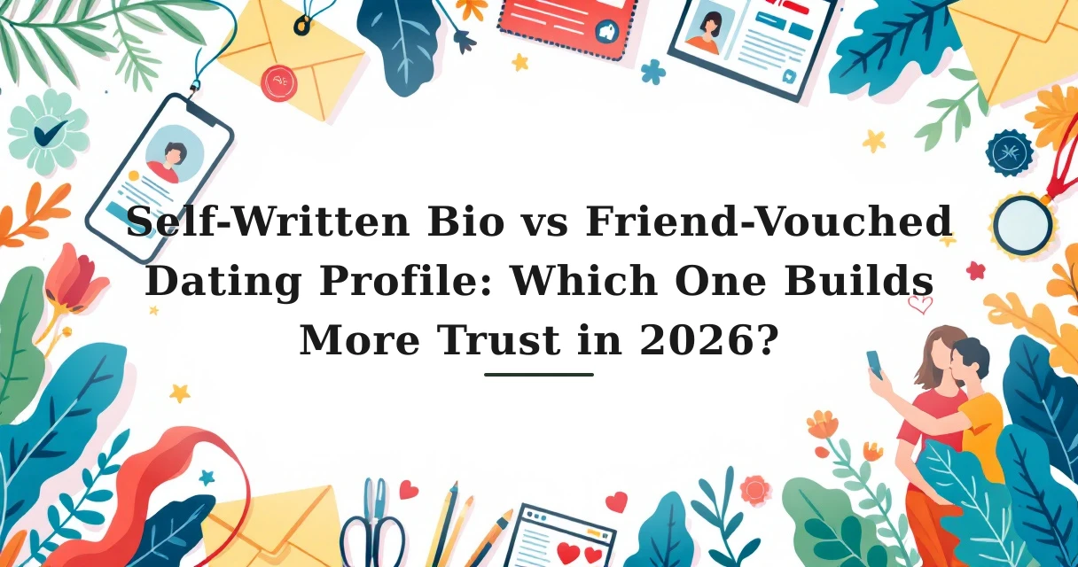 Featured image for: Self-Written Bio vs Friend-Vouched Dating Profile: Which One Builds More Trust in 2026?