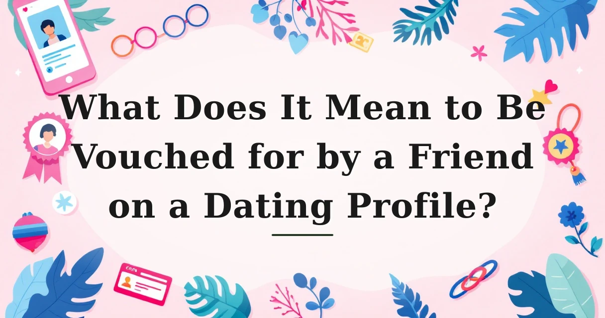 Featured image for: What Does It Mean to Be Vouched for by a Friend on a Dating Profile?