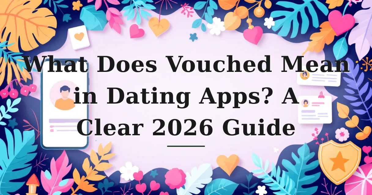 Featured image for: What Does Vouched Mean in Dating Apps? A Clear 2026 Guide