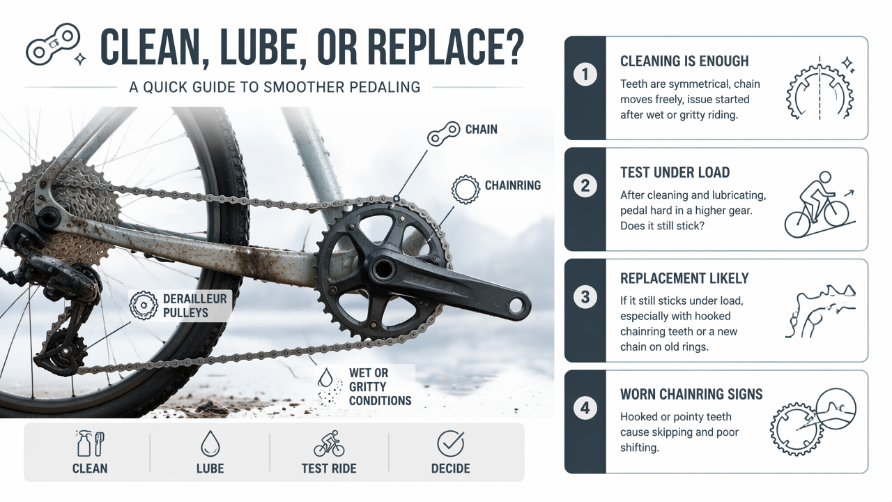 Illustration for When is cleaning enough, and when should parts be replaced?