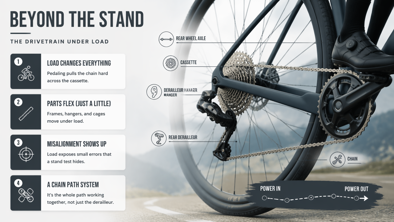 Illustration for What changes under pedaling load?