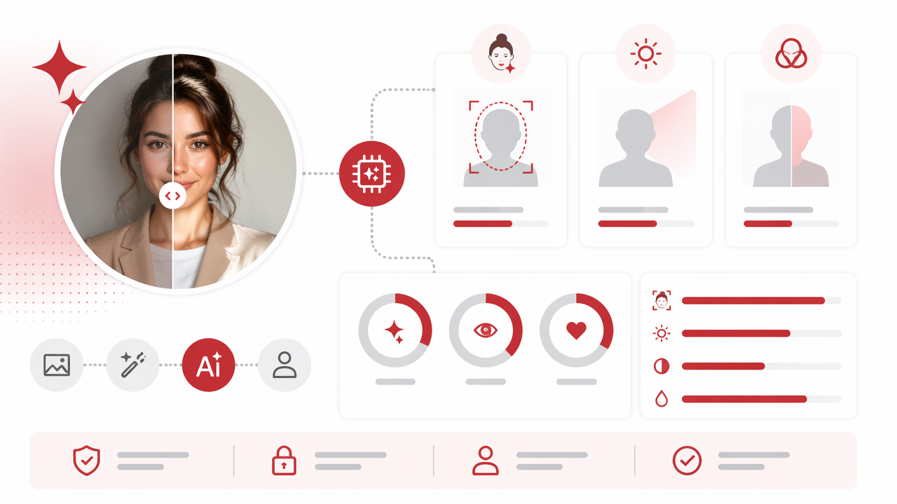 Infographic summarizing key insights about AI Photo Editor for Personal Profile Photos: What Actually Makes You Look Better