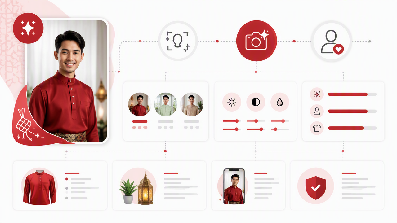 Infographic summarizing key insights about AI Photos for Raya Profile: How to Look Polished, Natural, and Worth the Invite