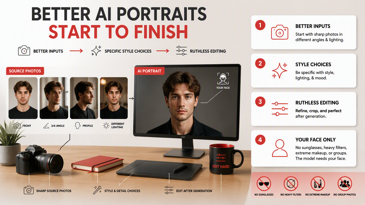 Illustration for How to get better results from your photo generator