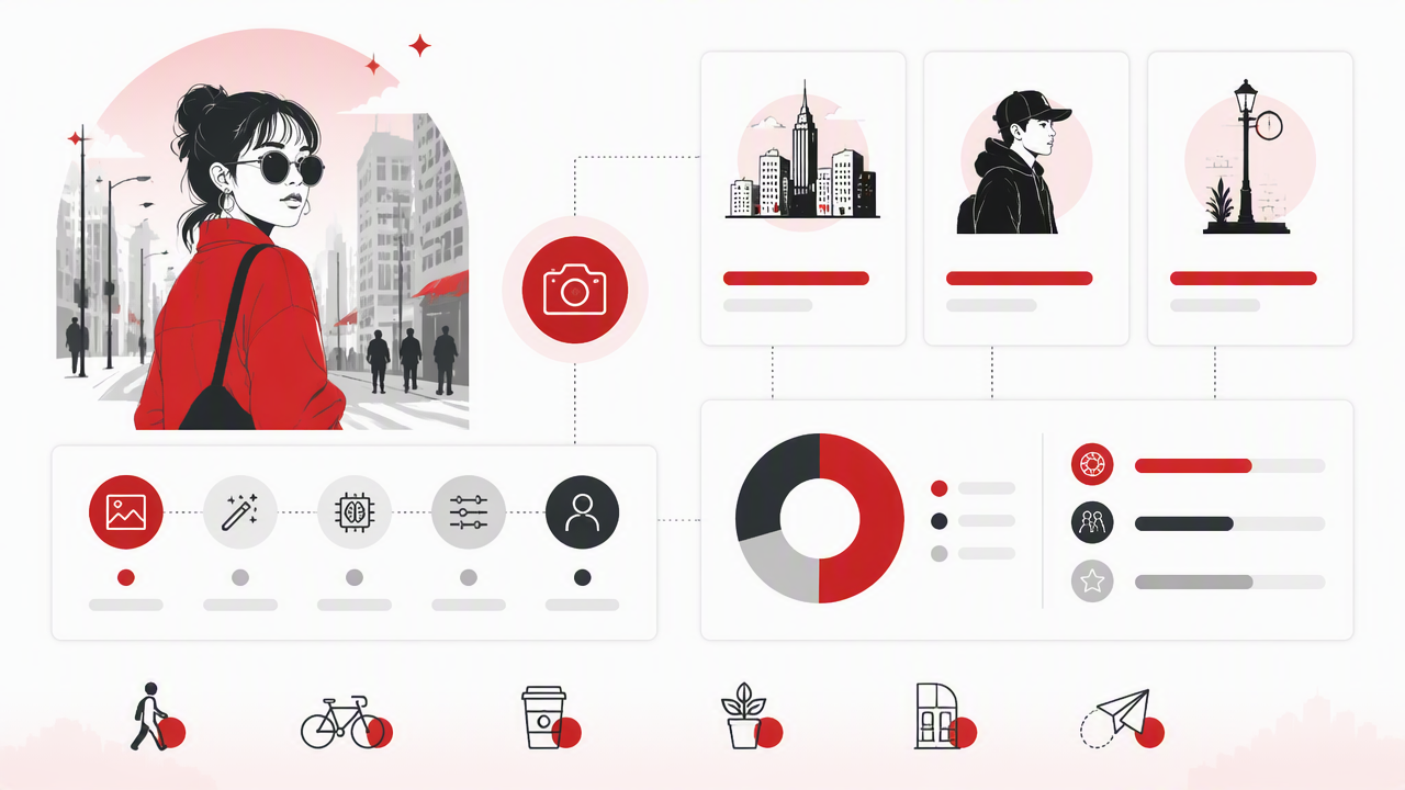 Infographic summarizing key insights about AI Street Style Photo Generator: Create Candid City Portraits That Actually Look Cool