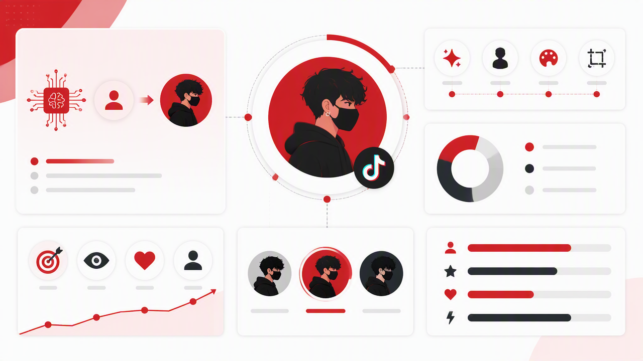 Infographic summarizing key insights about AI TikTok Profile Picture Generator: Make a PFP People Recognize Fast