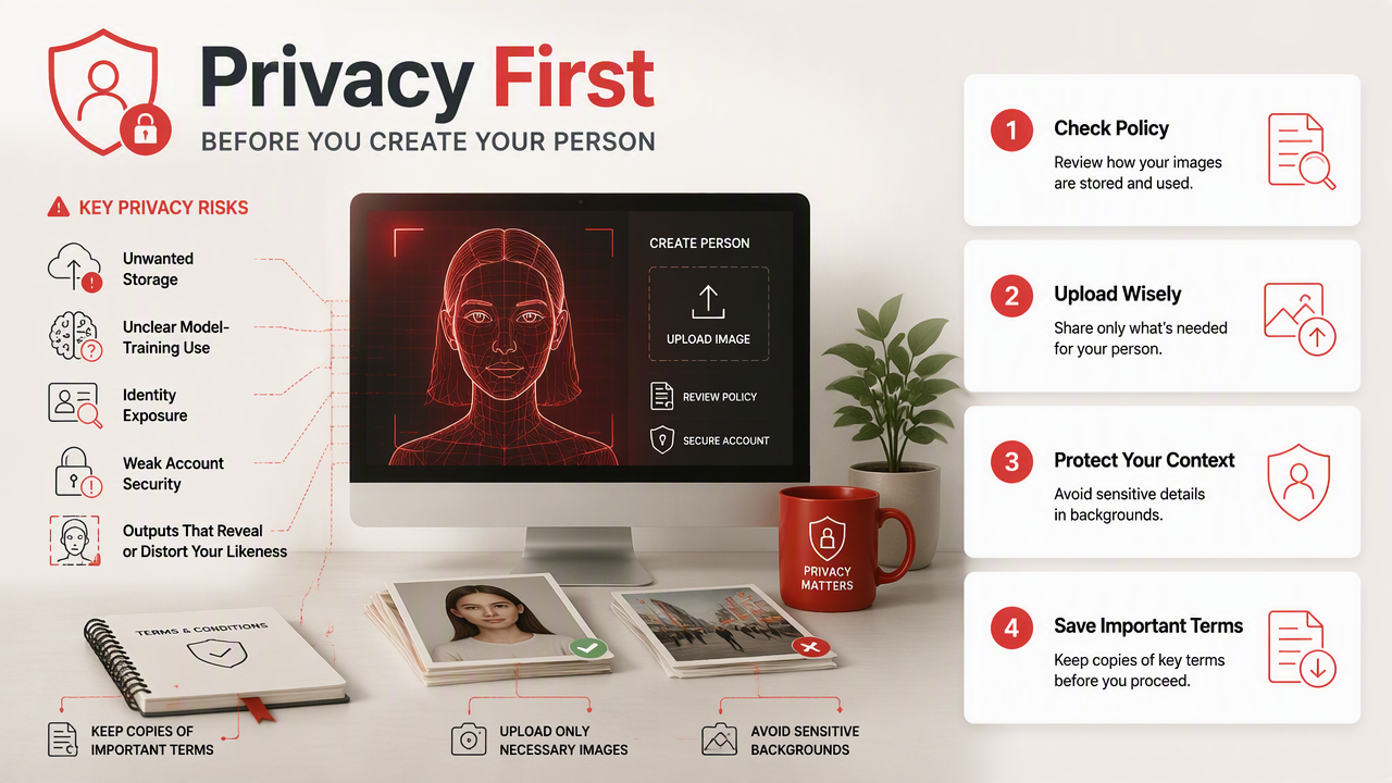 Illustration for What privacy risks should you check before uploading photos?