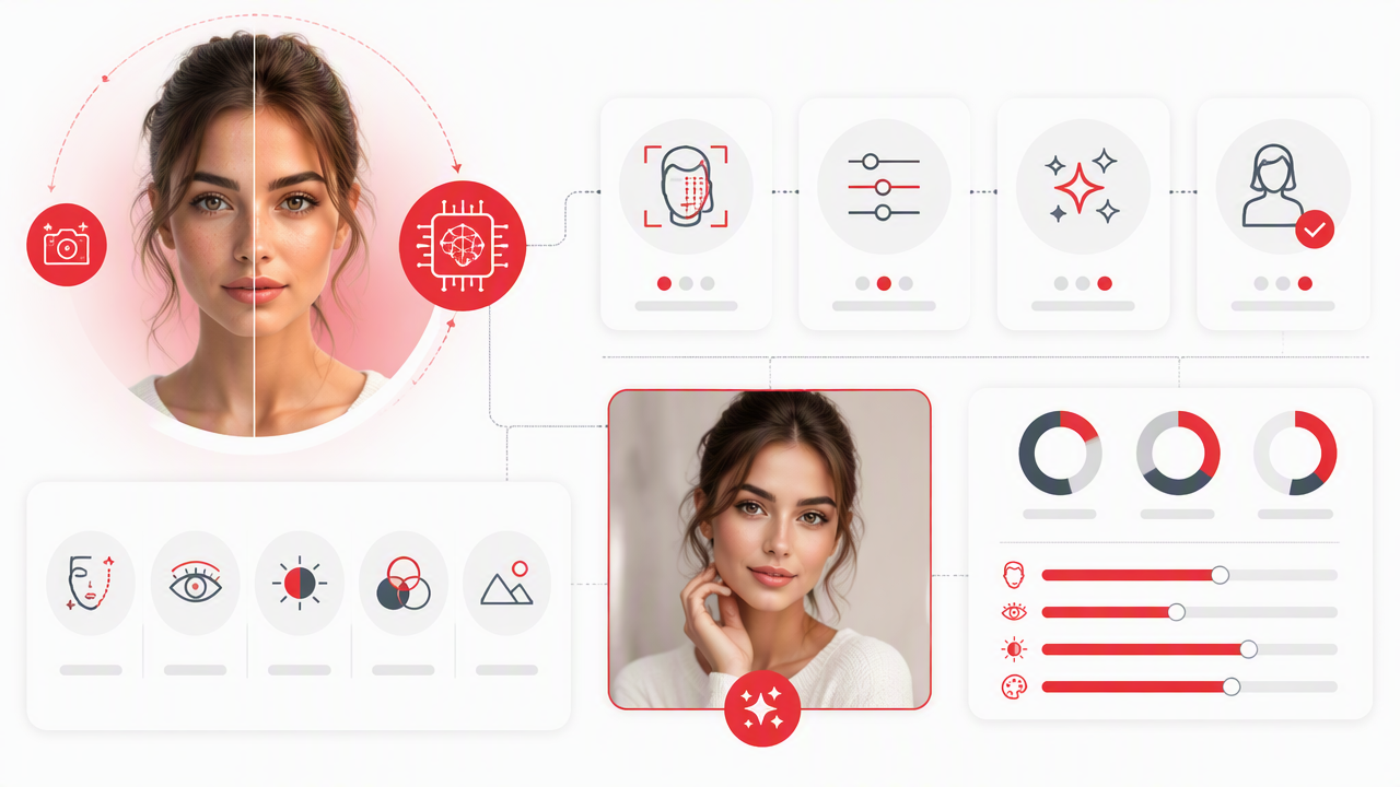 Infographic summarizing key insights about Artificial Intelligence Photo Editing for Better Portraits in 2026