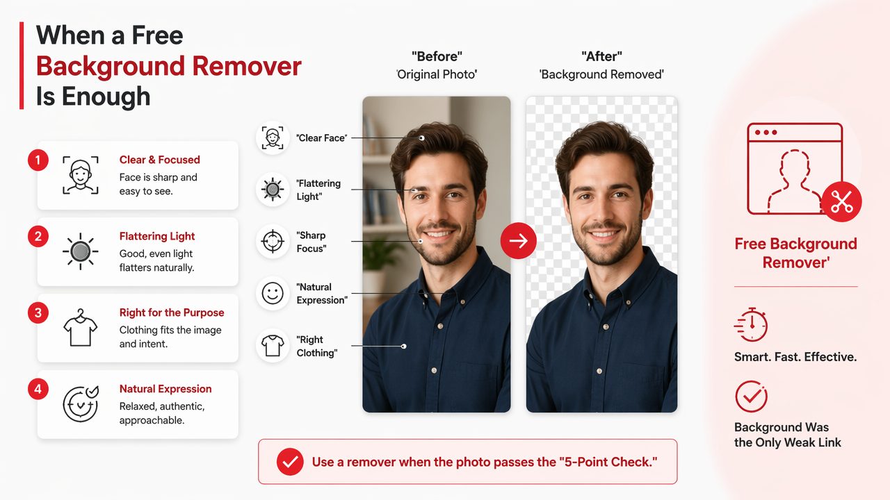 Illustration for When is a free background remover enough?