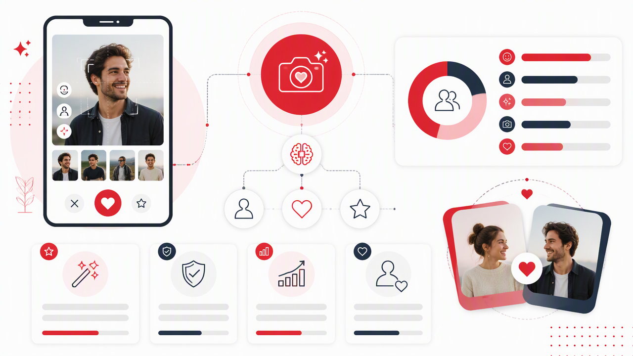 Infographic summarizing key insights about Best AI Dating Photo Analyzer Tools for Better Matches in 2026