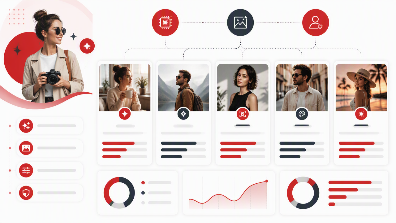 Infographic summarizing key insights about Best AI Photo Generators for Creators Lifestyle Portraits in 2026
