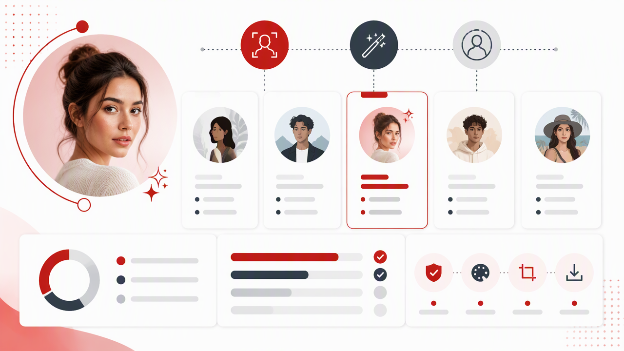 Infographic summarizing key insights about Fotor AI Alternatives for Portraits: Best Tools for Realistic, Stylish Personal Photos