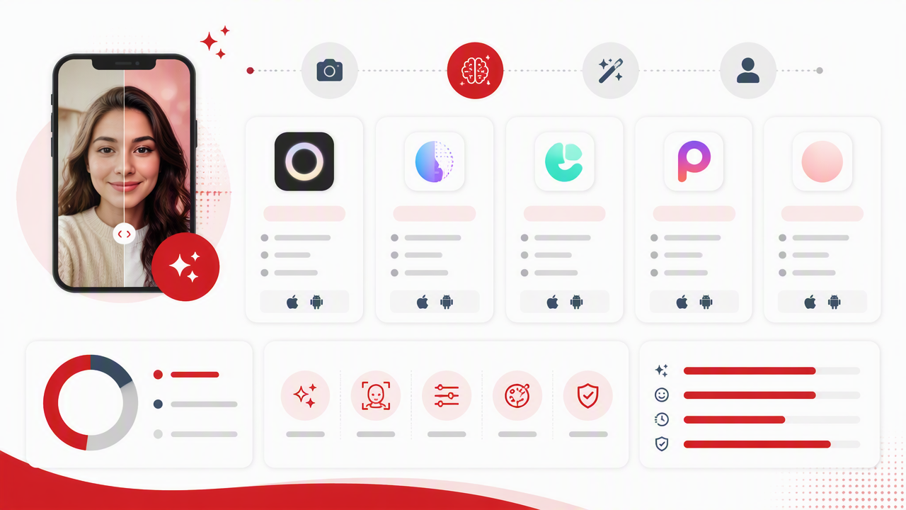 Infographic summarizing key insights about Lensa Alternatives for AI Selfies: Best Apps to Try in 2026