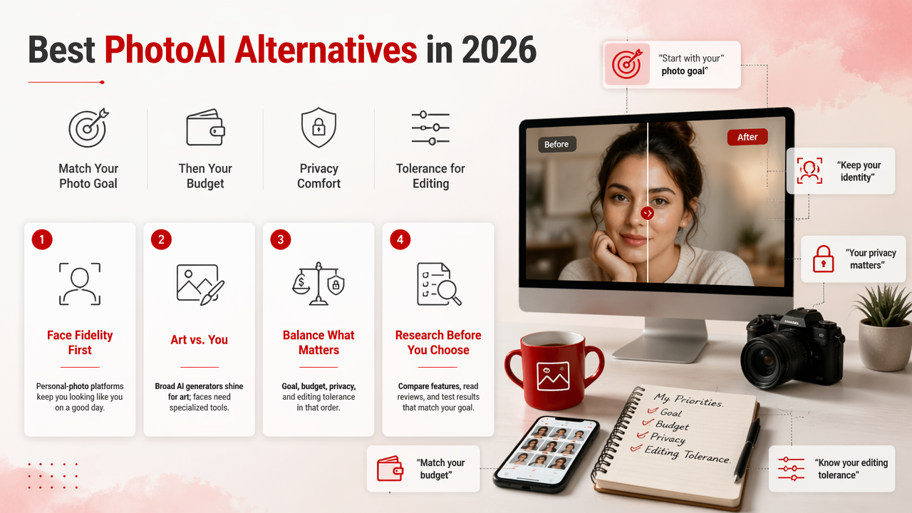 Illustration for Best PhotoAI alternatives to compare in 2026