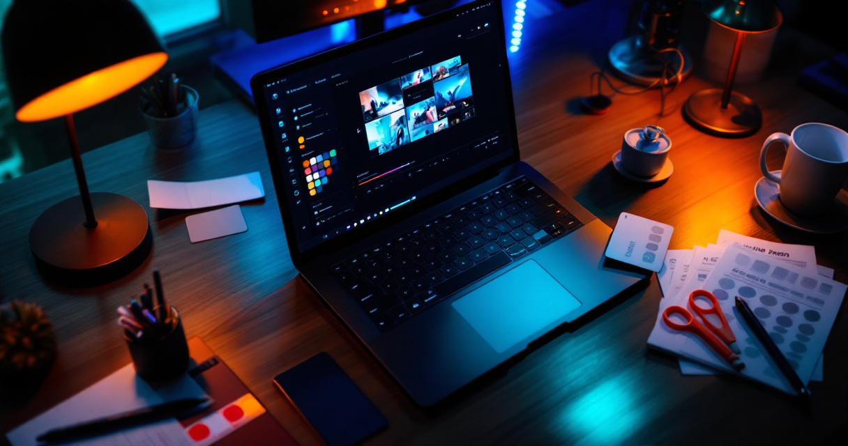 Comparing AI photo tool features on a clean visual workspace before purchase