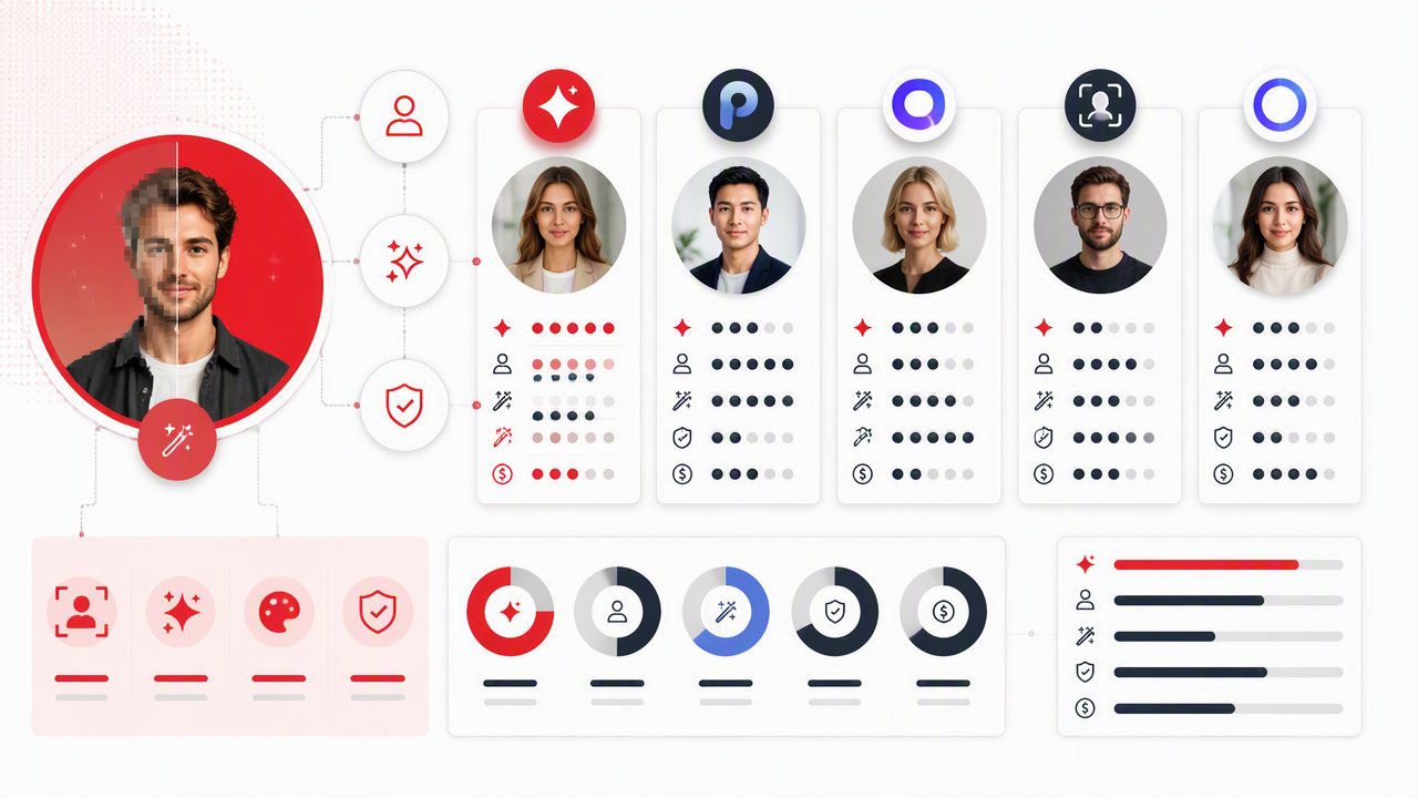Infographic summarizing key insights about Remini Alternatives for AI Profile Photos in 2026