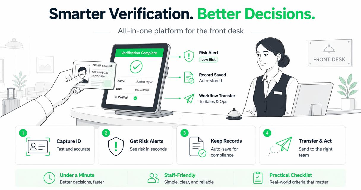 Illustration for Must-have features in a hotel verification platform