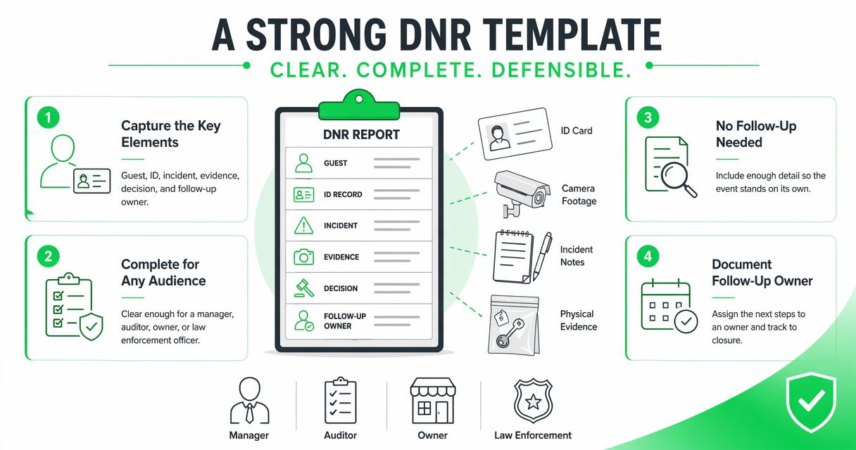 Illustration for What fields should the template include?