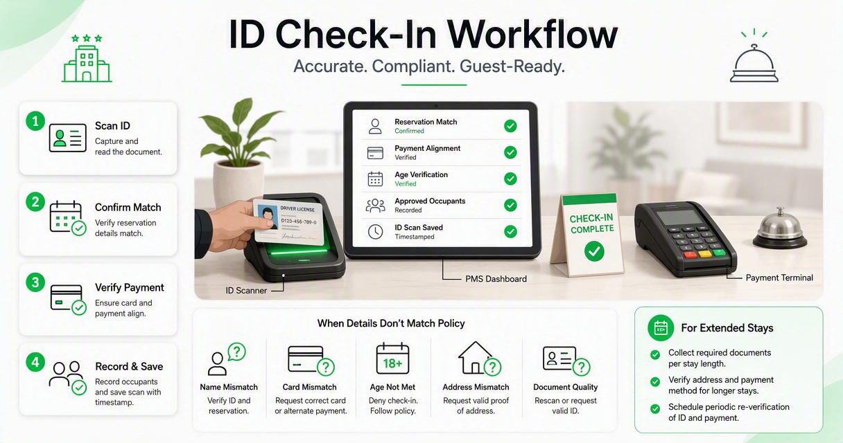 Illustration for How should check-in ID scanning work?