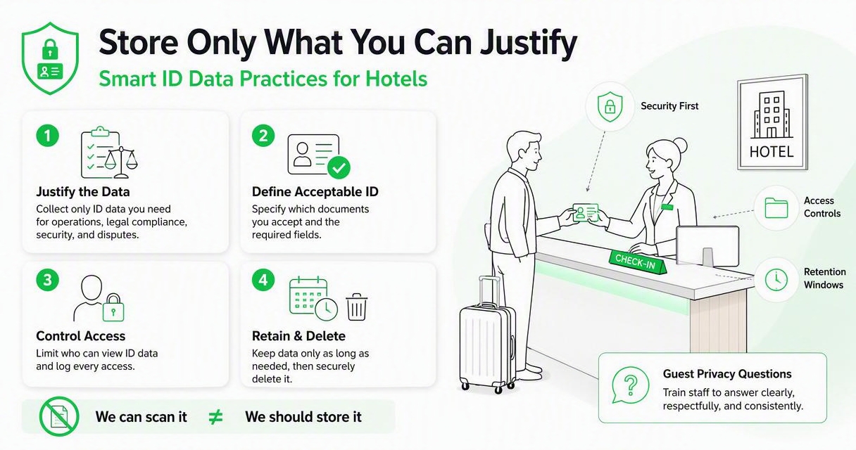 Illustration for What should hotels store, and what should they avoid?