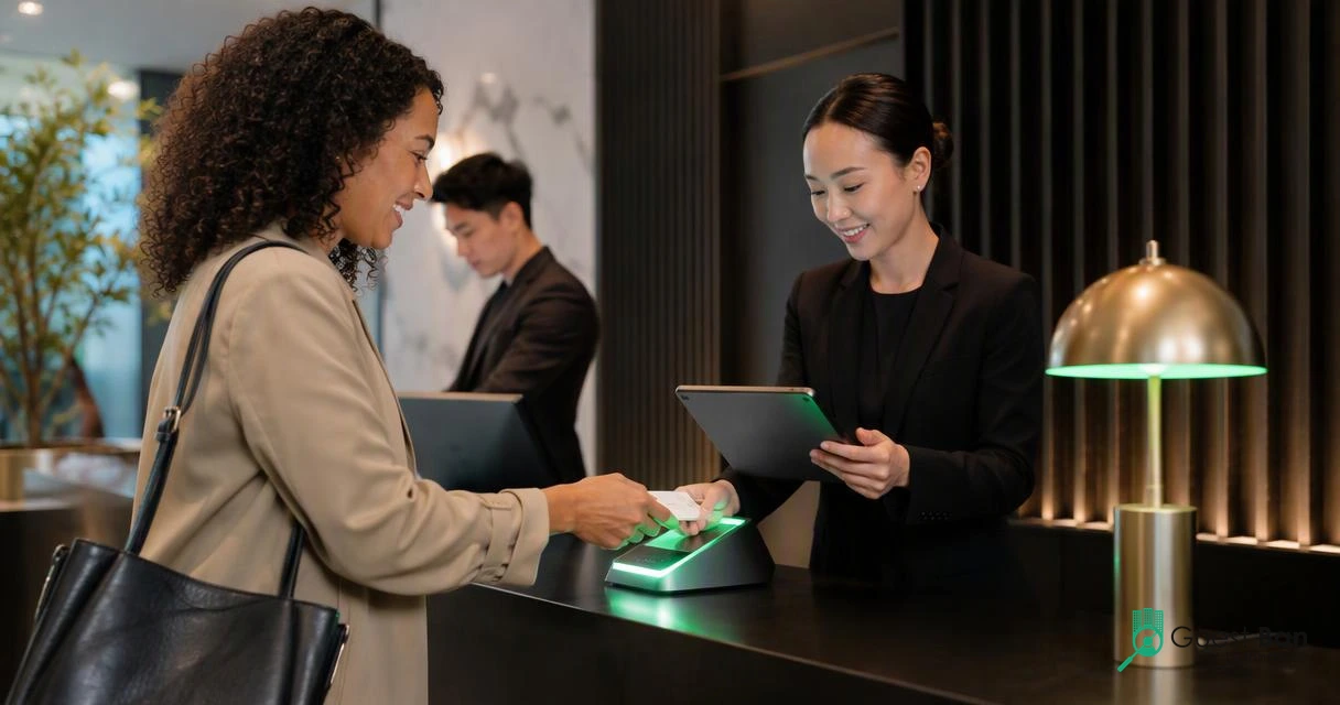Illustration for When should hotels use ID verification software?