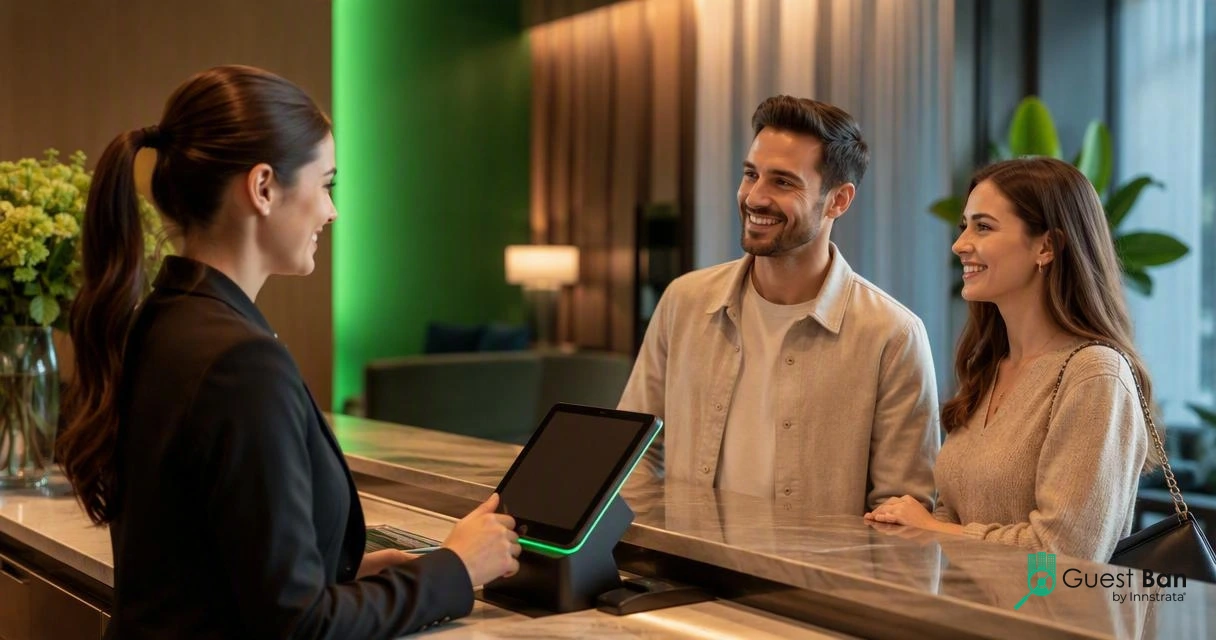 Illustration for When is age verification enough, and when do hotels need guest risk control?