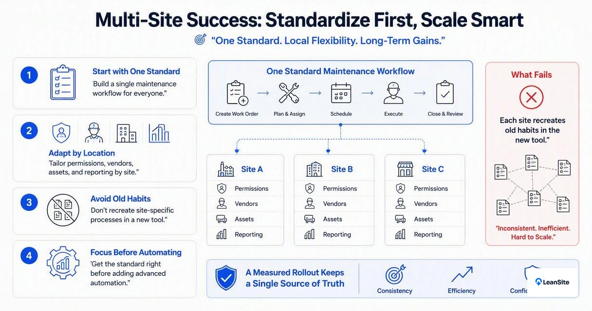 Illustration for What does successful rollout look like across many locations?