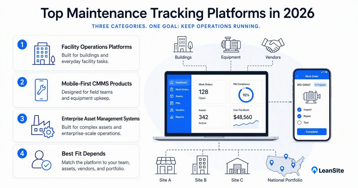 Illustration for Top maintenance tracking platforms for 2026