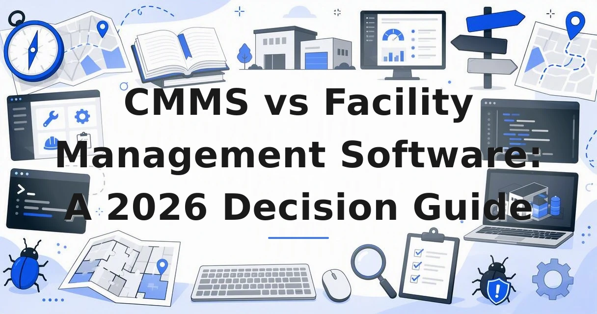 Featured image for: CMMS vs Facility Management Software: A 2026 Decision Guide