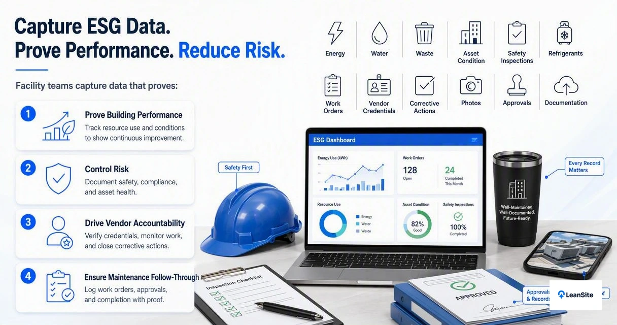 Illustration for What ESG data should facility teams capture?
