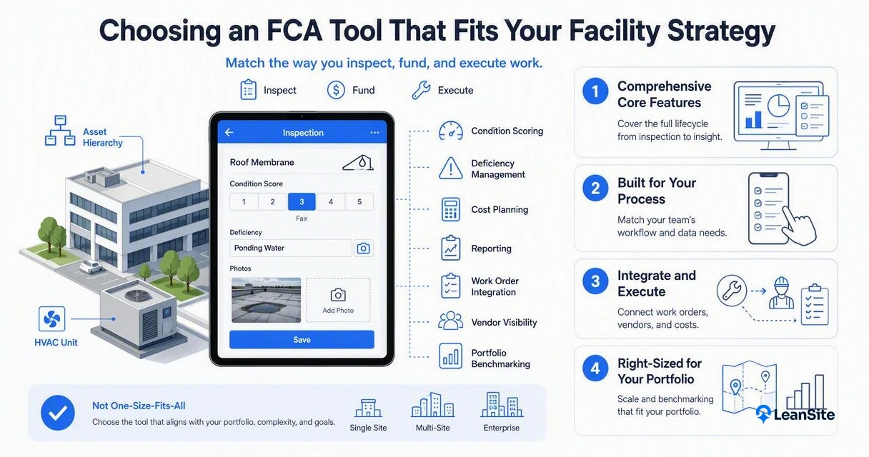 Illustration for Which features matter most when choosing FCA tools?
