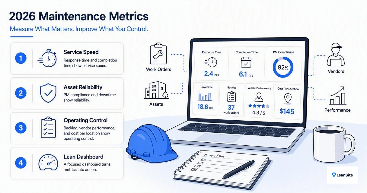 Illustration for Which maintenance metrics matter most in 2026?