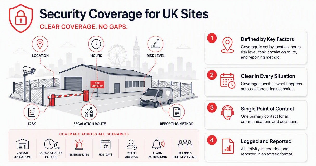 Illustration for What service coverage should UK sites expect?