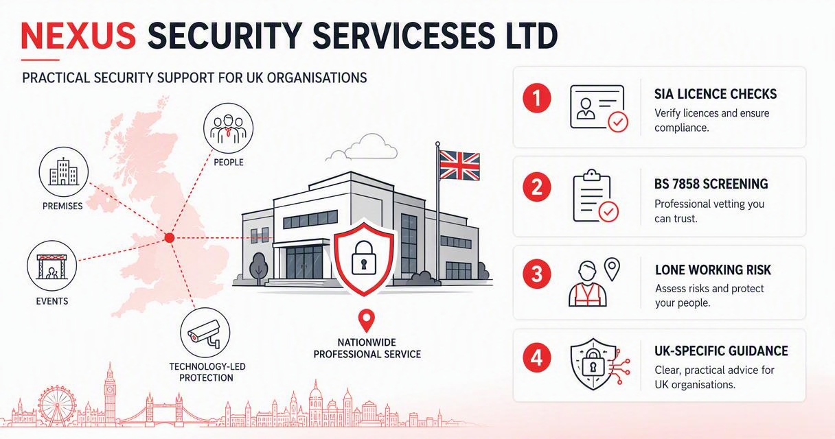 Illustration for How NEXUS SECURITY SERVICESES LTD handles this